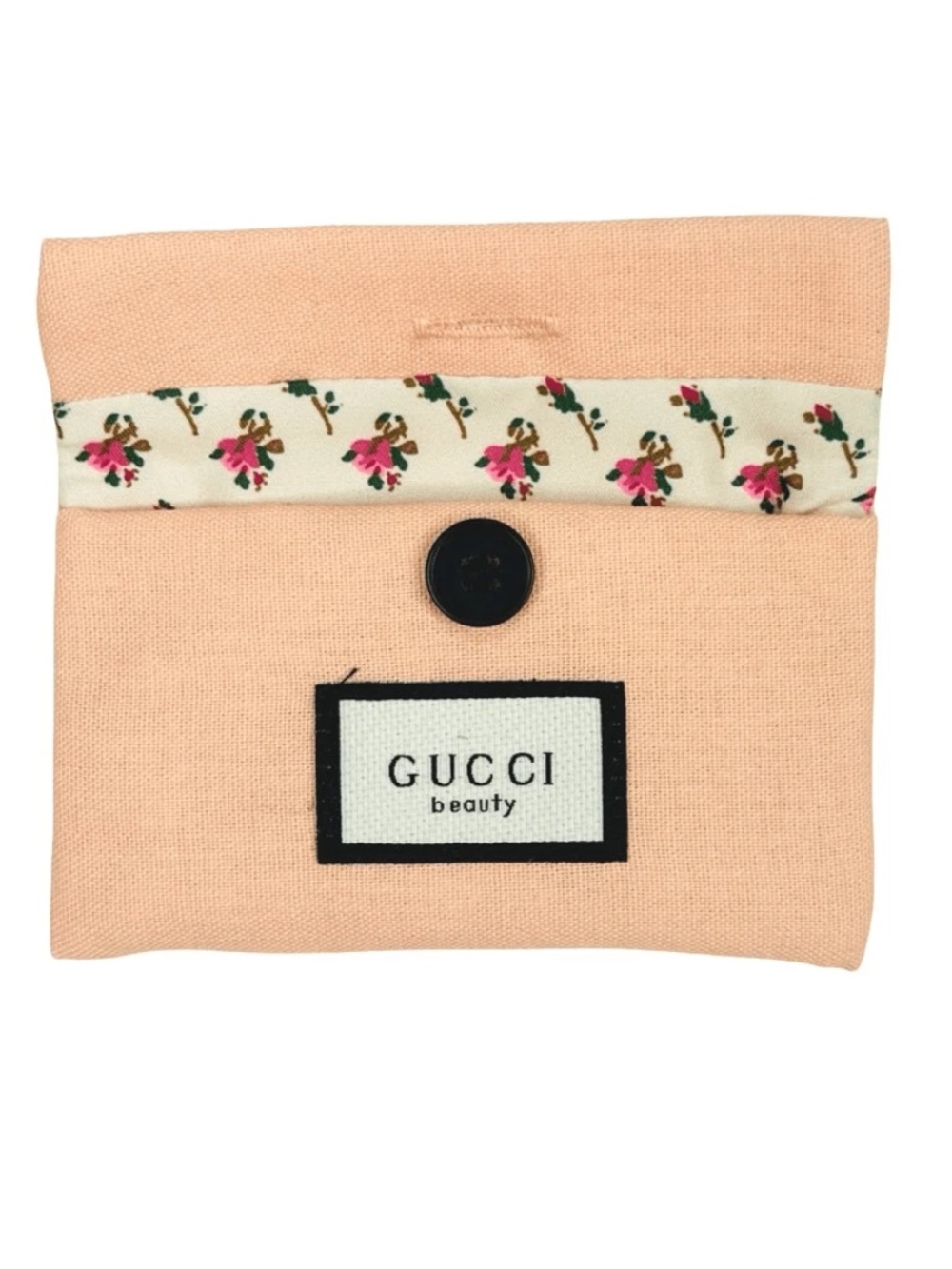 Gucci Beauty Pink Comb & Floral Pouch Gift Set Vanity Travel Accessory NWT - Picture 4 of 8